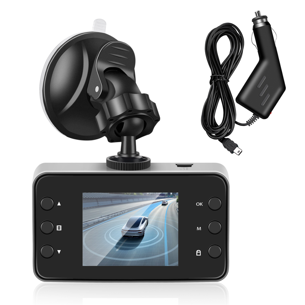 2.2 inch Car DVR Dash Camera Full 1080P Loop Recording Motion Detection Drive Recorder Wide Angle Night Vision Dashcam-image-OPC-PGKF2B9-NEW