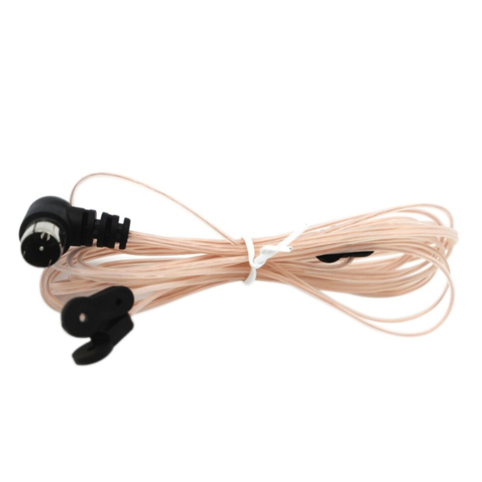 Fm Broadcast Antenna 75 Ohm Dipole Indoor T Aerial Male F-Type Connector Transmitting High Quality Transparent Double Parallel 4853440891662