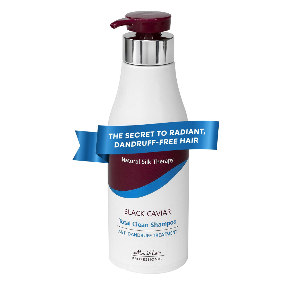 Mon Platin Professio Black Mon Platin Caviar Total Clean Anti-Dandruff Shampoo - 500Ml 17Oz