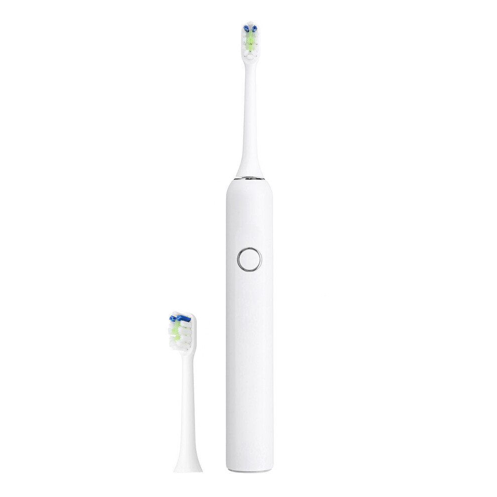 (White) Waterproof Rechargeable Sonic Electrric Toothbrush Upgraded Ultrasonic Electric Toothbrush-image-OPC-PGKF2Z8-NEW