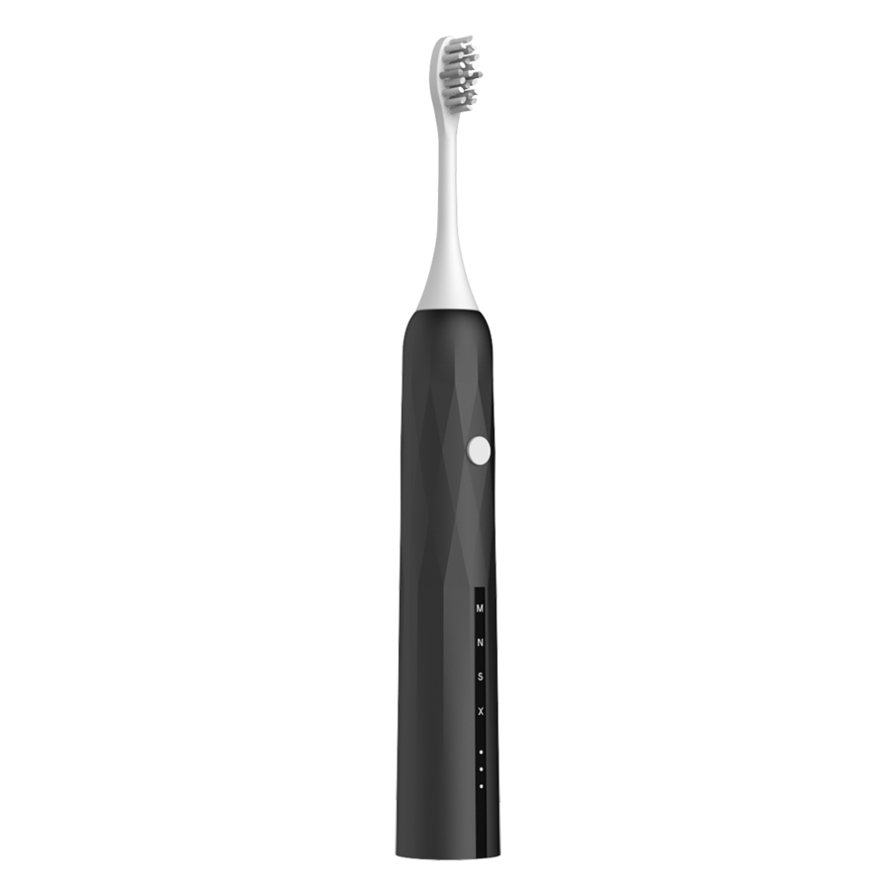 Greenzech Black (Black) Electric Toothbrush Ipx7 Waterproof Sonic Usb Rechargeable Tooth Washable Whitening Teeth Brush