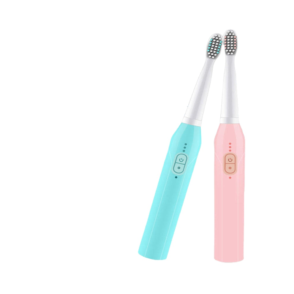 Greenzech Pink (Pink) 3 Brush Modes Essence Sonic Electric Wireless Usb Rechargeable Toothbrush Ipx7 Waterproof