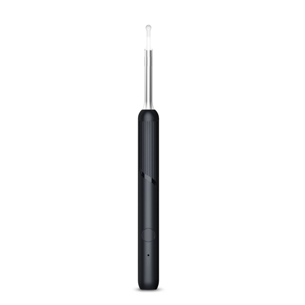 Greenzech Black (Black) Hd Camera Wireless Visual Otoscope Ear Cleaner Ear Wax Wifi Wireless Otoscope Ear Pick Borescope Ear Care Tool