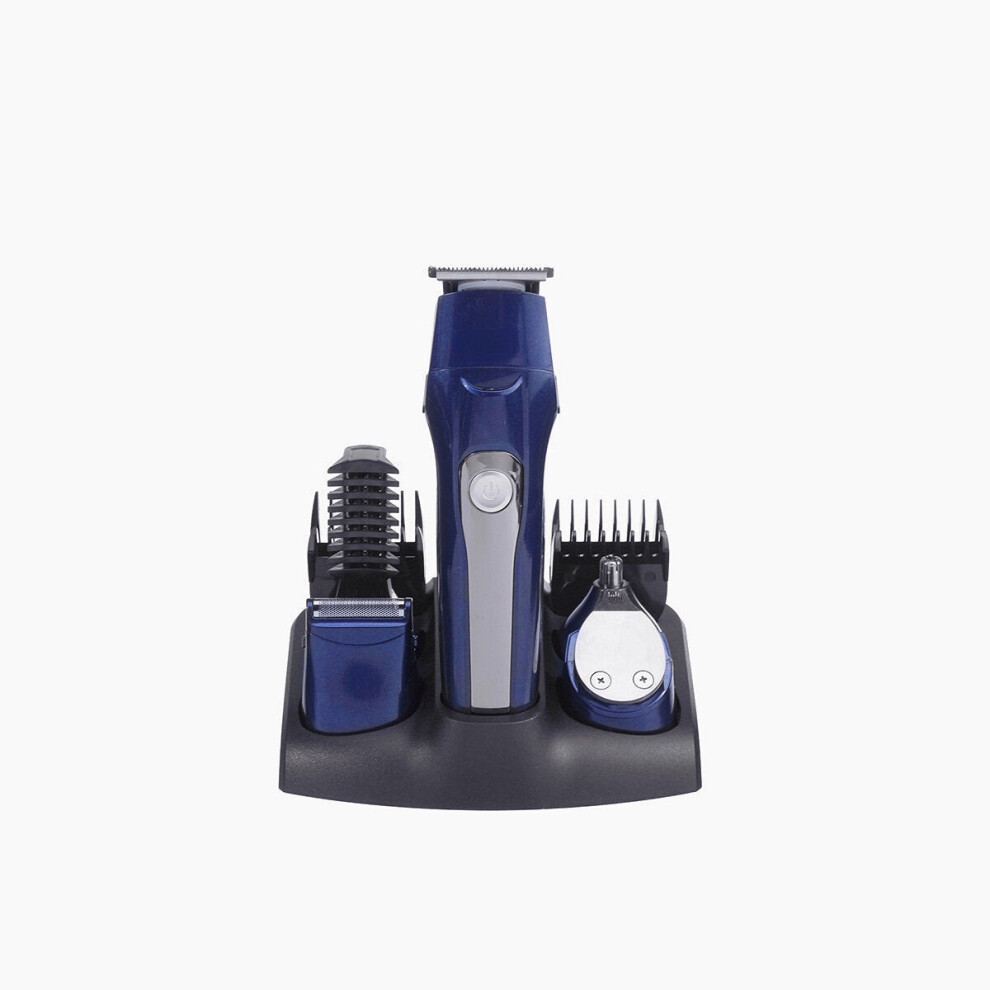 Greenzech (Eu Plug) 5 In 1 Electric Hair Clipper Rechargeable Nose Trimmer Beard Shaver Grooming Kit