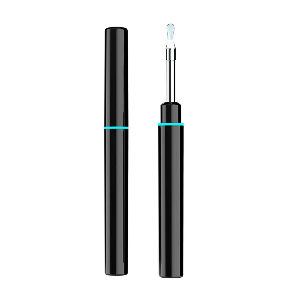 Greenzech Black (Black) 4.5Mm 6 Led 1080P 300W Ear Wax Removal Endoscope Wireless Ear Otoscope