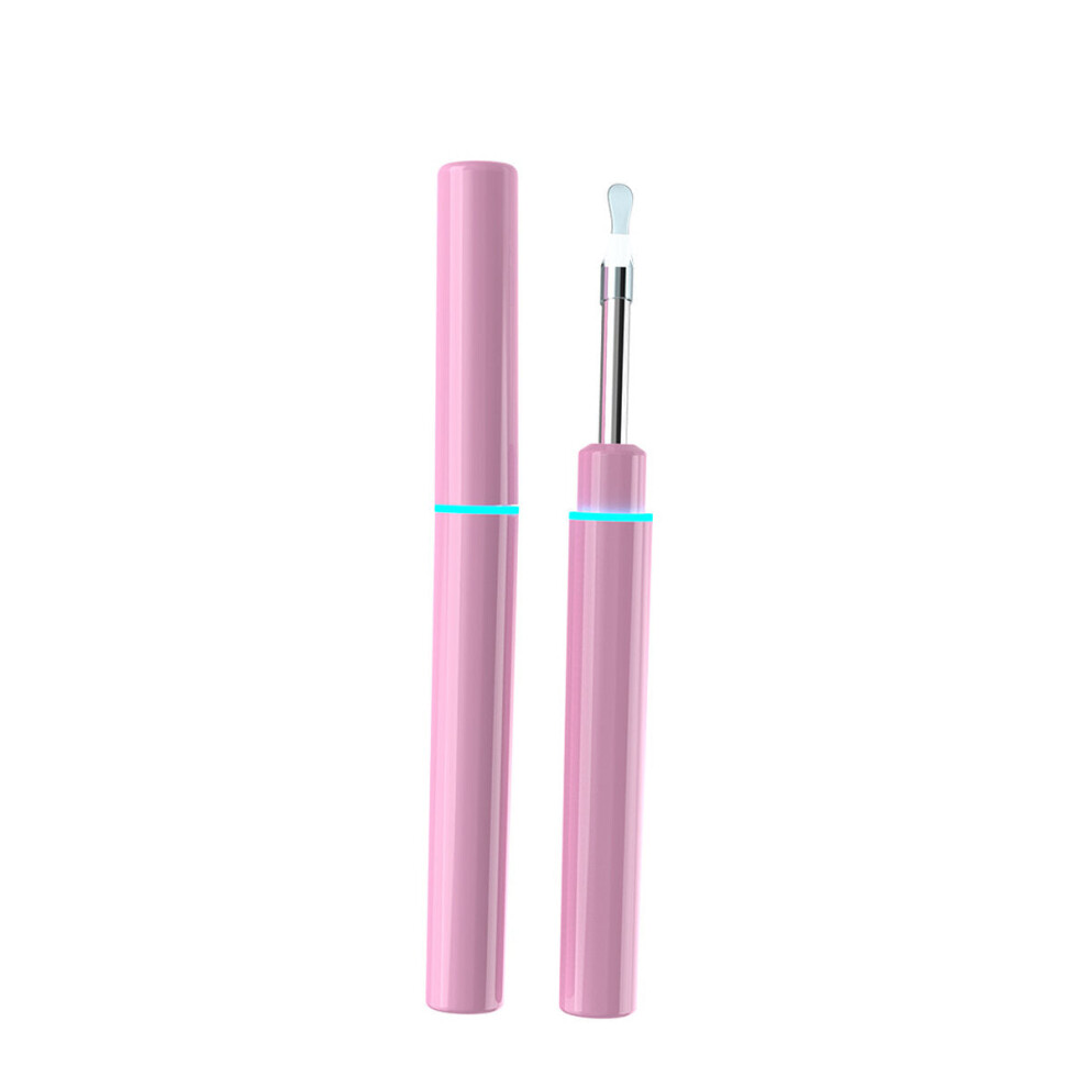 Greenzech Pink (Pink) 4.5Mm 6 Led 1080P 300W Ear Wax Removal Endoscope Wireless Ear Otoscope