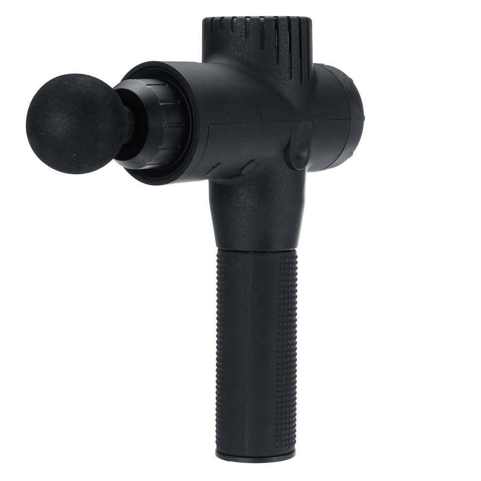 Greenzech Black (Black) Mulscle Relief Massager - 5 Gear Handheld Cordless