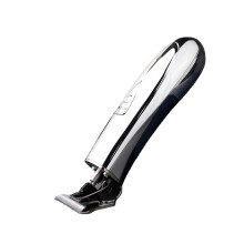 (Silver) Professional Cordless Hair Trimmer Men Rechargable Bald Head Clipper Haircut Machine