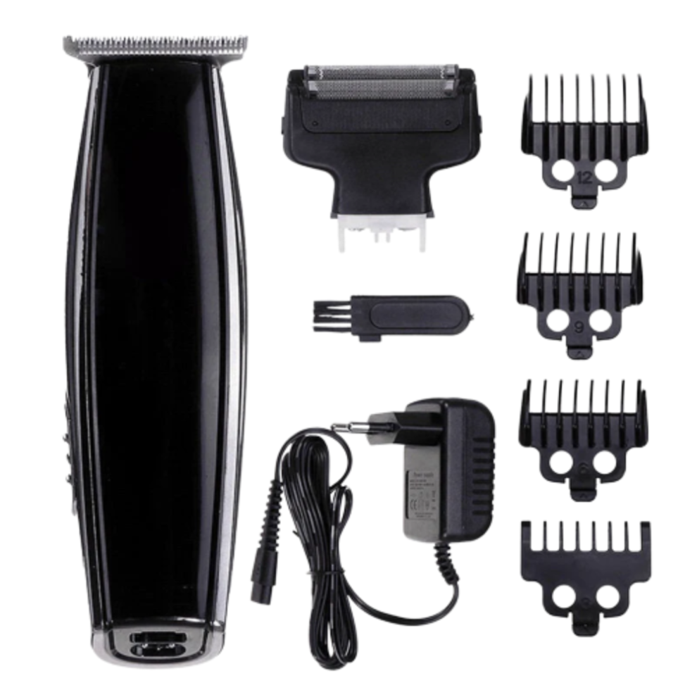 (US Plug) Professional Electric Hair Clipper USB Rechargeable Cordless Hair Cutter Trimmer Shaver Razor