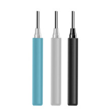 (Black) 5MP HD Smart Visual Ear Otoscope Wirelss Intelligent Temperature Control Ear Picker IP67 Waterproof USB Charging Ear Picker