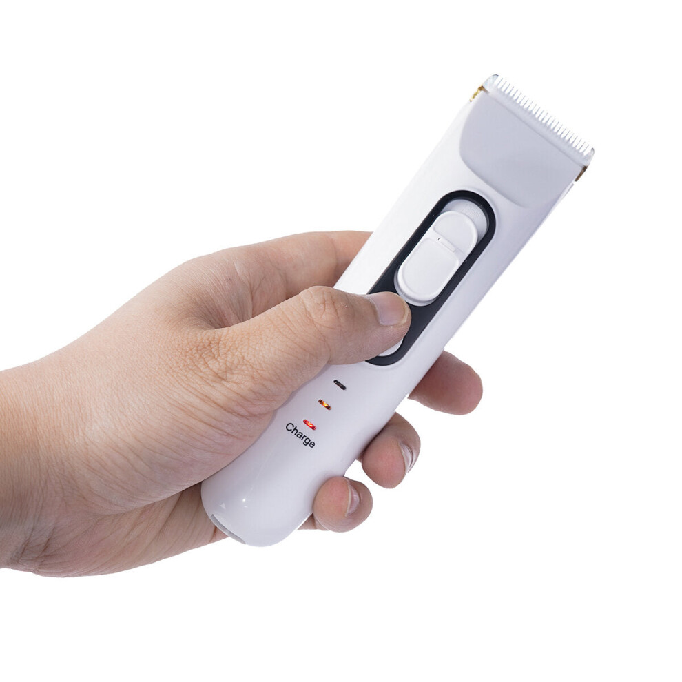 Men's Professional Shaver USB Rechargable Cordless IPX4 Waterproof Beard Trimmer Haircut Machine