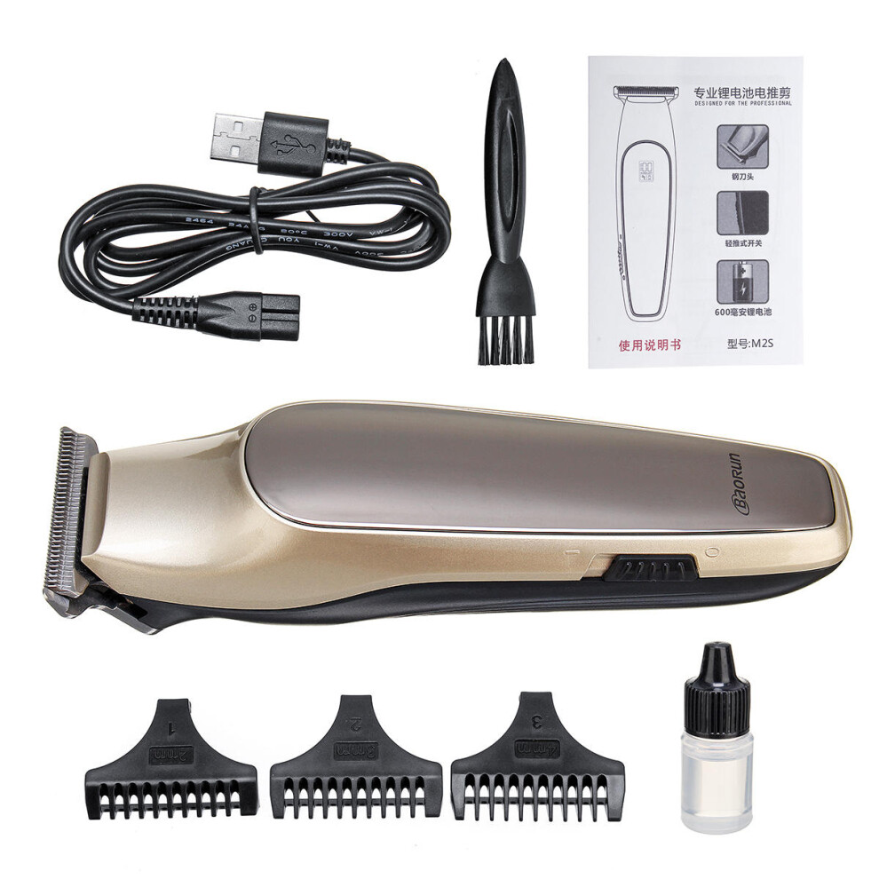 Professional LCD Electric Fast Rechargeable Hair Trimmer Cordless Clipper Shaver-image-OPC-PGKF67K-NEW