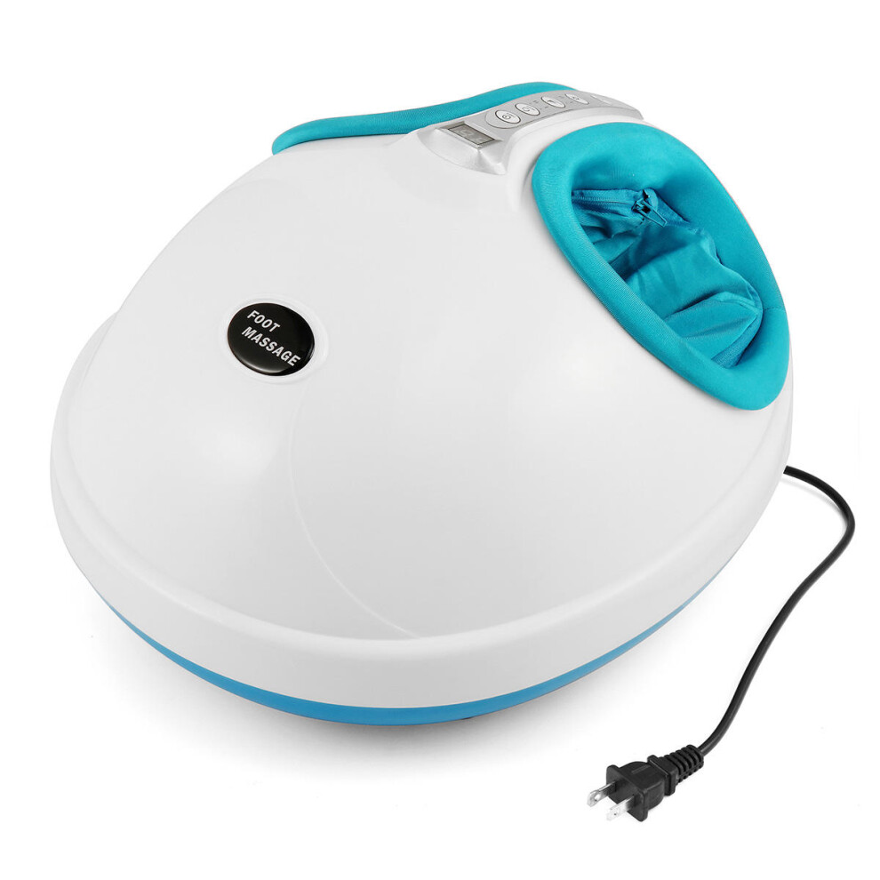 (AU Plug) Electric Foot Massager Machine Plantar Relaxing Kneading Rolling Calf Leg Vibration With Remote Control 3 Levels Adjust