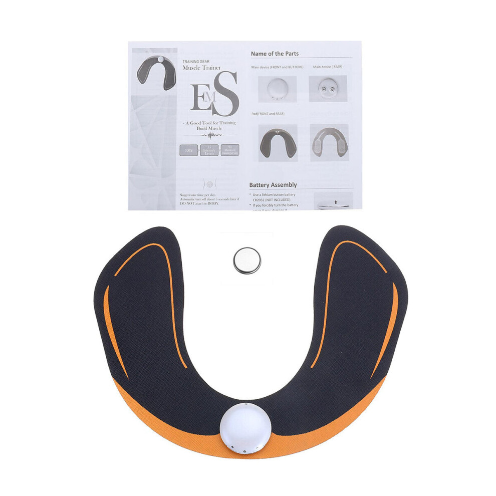 (Battery Version) EMS Intelligent Hip Trainer Buttocks Lifting Waist Body Beauty Machine Rechargeable/Battery Massage