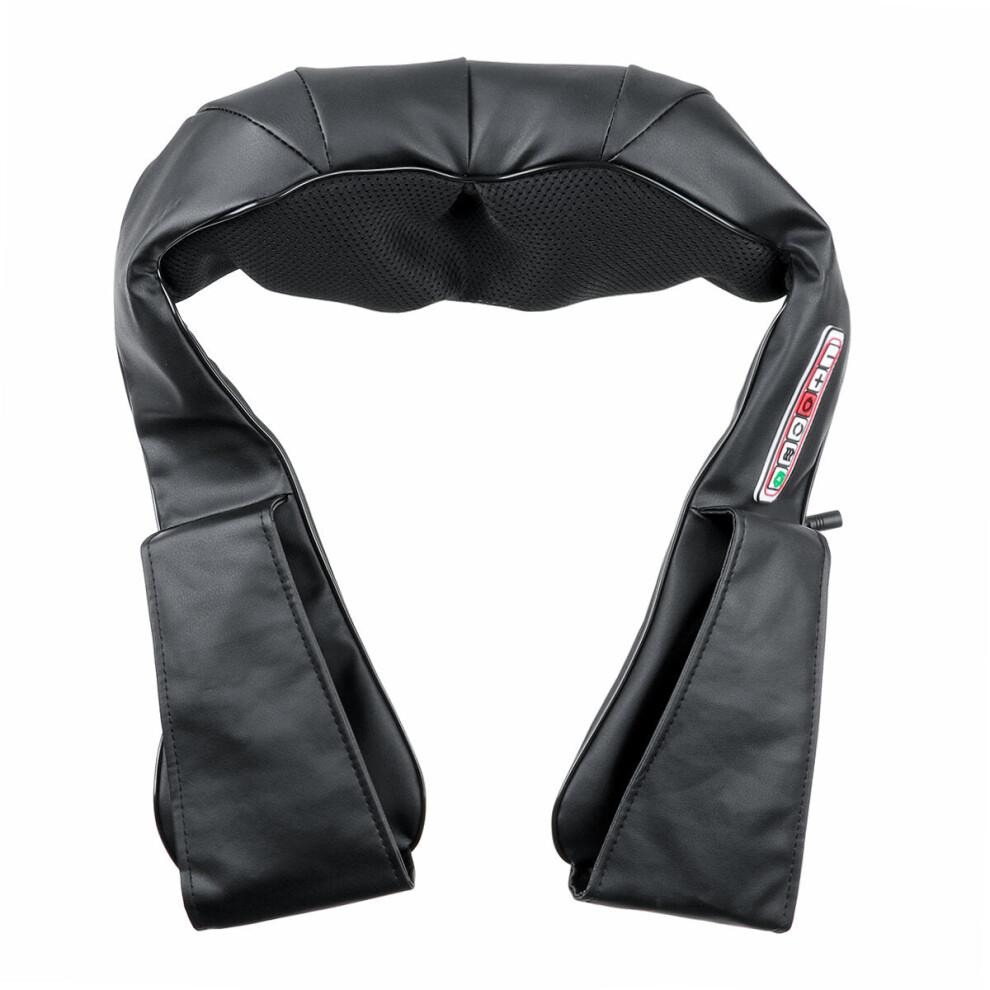 (Normal, EU Plug) 8 Heads Electrical Knock Back Neck Shoulder Massager Body Infrared 3D Knocking Massager