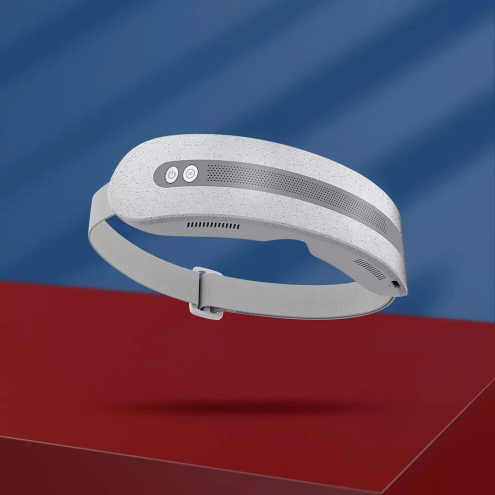 Greenzech Cold Hot Compress Eye Massager Vibration Massage Bluethooth Music Eye Massager Temperature Adjustment Three-Mode Eye Massager