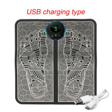 (USB) Electric Foot Massager Mat Muscle Stimulator Acupuncture Vibration Machine Body Relieve Physiotherapy Device