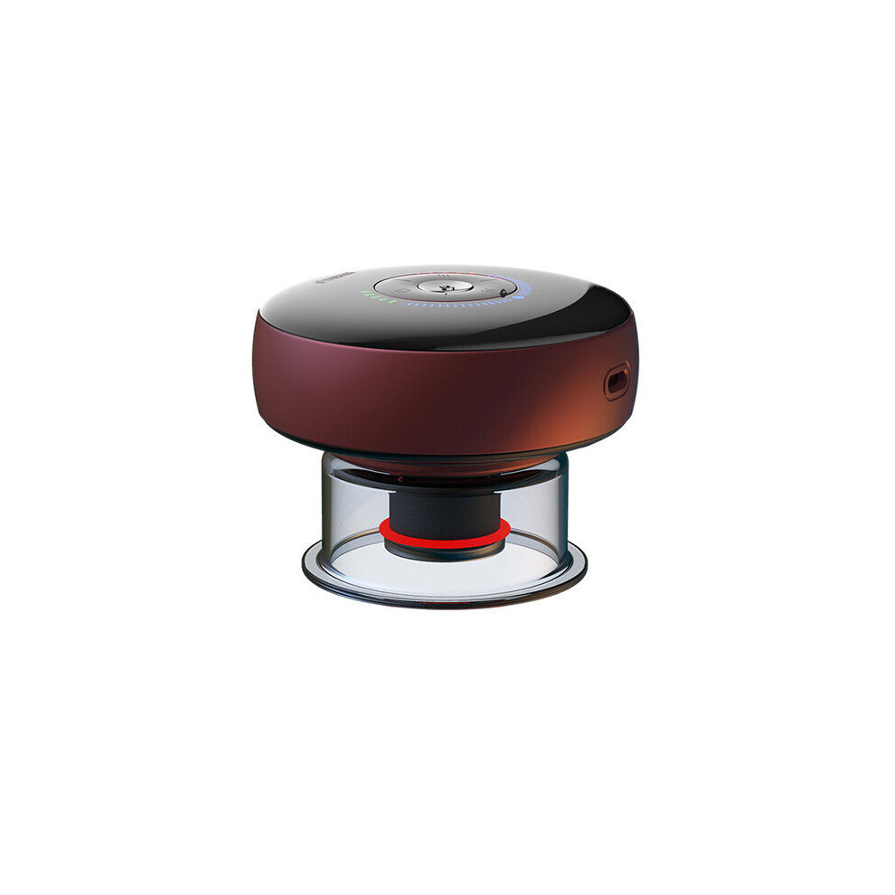 Greenzech Red (Red) Electric Cupping Therapy Guasha Massager - Cervical - Anti Cellulite - Electromagnetic Wave