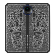 (Charging) EMS Physiotherapy Foot Massage Mat Portable Leg Blood Circulation Massager Relax Device