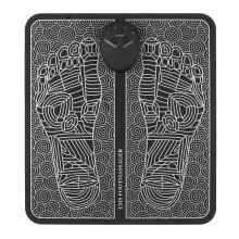 (Battery) EMS Physiotherapy Foot Massage Mat Portable Leg Blood Circulation Massager Relax Device