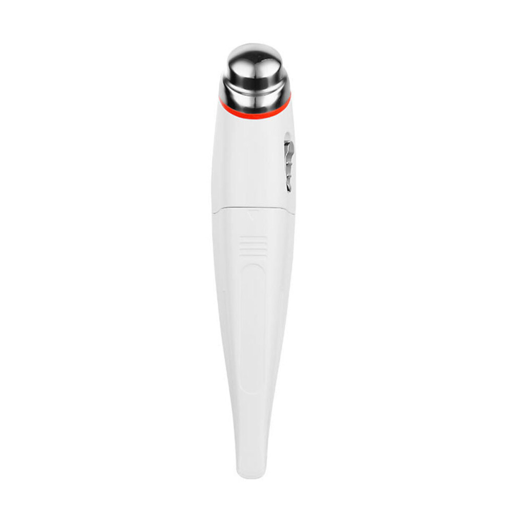 Greenzech White Electric Vibration Eye Face Massager Anti-Ageing Wrinkle Lifting Device