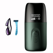 (Green, US Plug) Laser Epilator 990000 IPL Hair Removal Depilatory 5 Levels Auto Facial Body Depilator Permanent Painless Hair Remover For Women