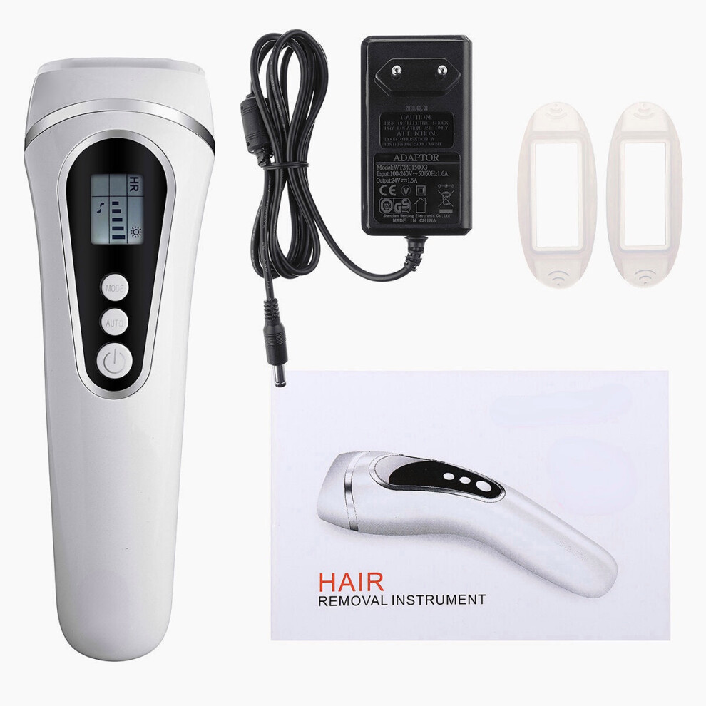 Greenzech (Eu Plug) Lcd Ipl Hair Removal Machine Painless Laser Ipl Permanent Hair Remover Shaving Epilator Skin Rejuvenation