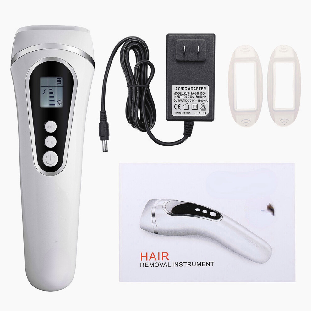 (US Plug) LCD IPL Hair Removal Machine Painless Laser IPL Permanent Hair Remover Shaving Epilator Skin Rejuvenation
