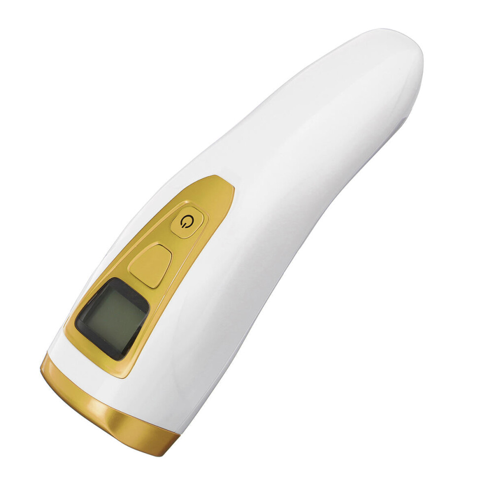 Greenzech (Gold, Eu Plug) Lcd 3 In 1 Laser Ipl Permanent Hair Removal Machine Face Body Skin Painless Epilator Hair Removal System Permanent Hair Reduction Epil