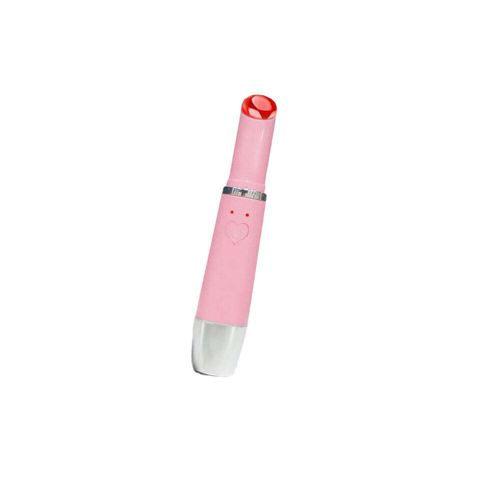 Greenzech Pink (Pink) Electric Magnetic Vibration Facial Massager Portable Eyes Skin Rejuvenation Lifting Wrinkle Remover Device Anti Aging Beauty Machine