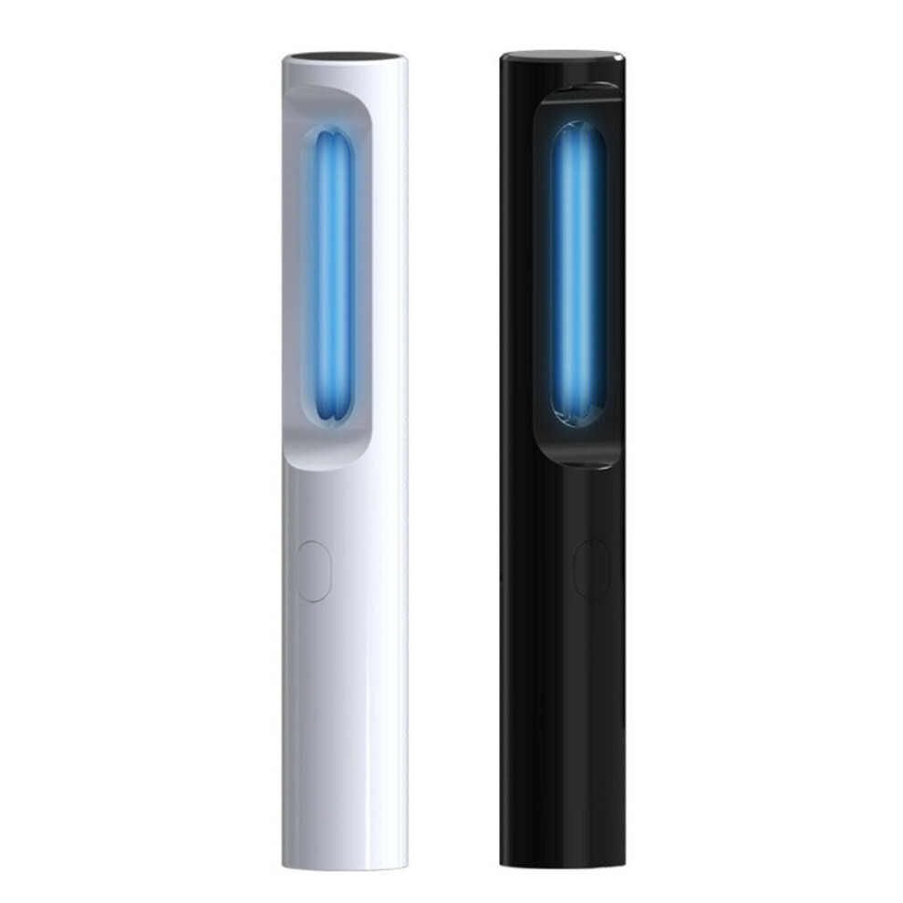 (White) UV Sterilizer Lamp Wand Portable Home Travel Germicidal Disinfection Light Stick