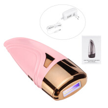 (Pink, US Plug) 999,999 Flashes Laser Painless Permanent IPL Hair Removal Device 5 Levels Portable Face Body Epilator