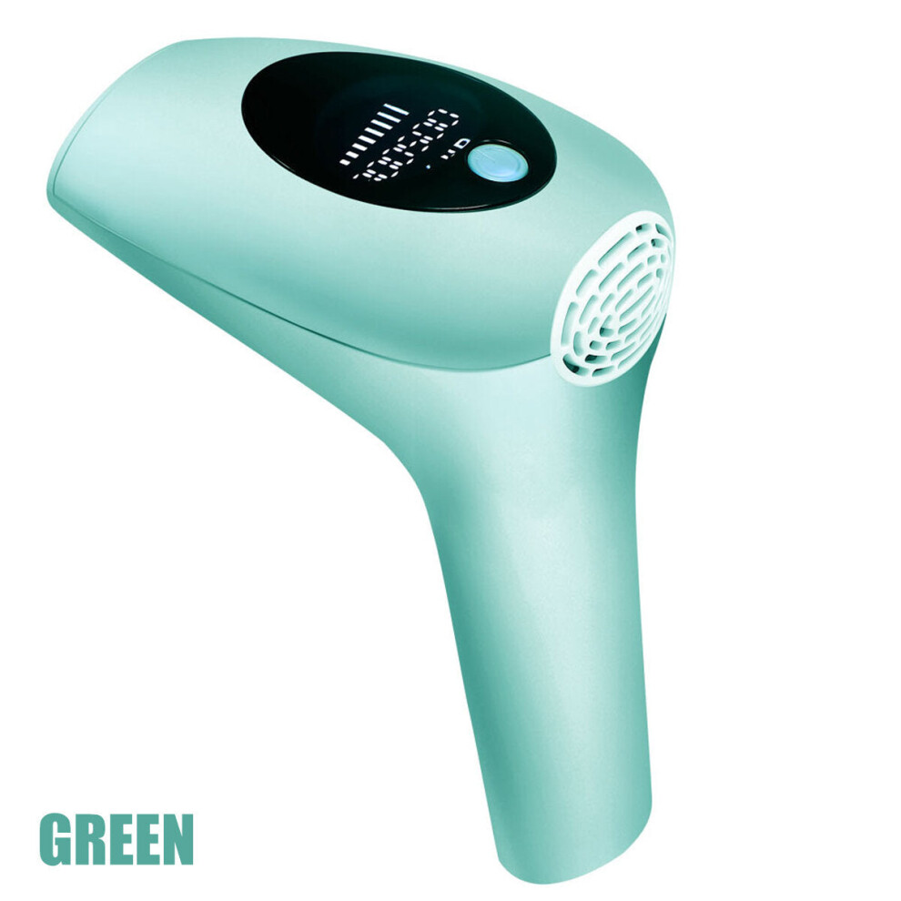 Greenzech (Green) 900000 Flashes Laser Ipl Hair Remover Epilator 8 Gears Body Painless Electric Hair Removal Device