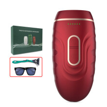 (Red, US Plug) 990000 Flashes IPL Photoepilator Laser Epilator Permanent Hair Removal Depiladora Painless Electric Body Leg Shaving Tool