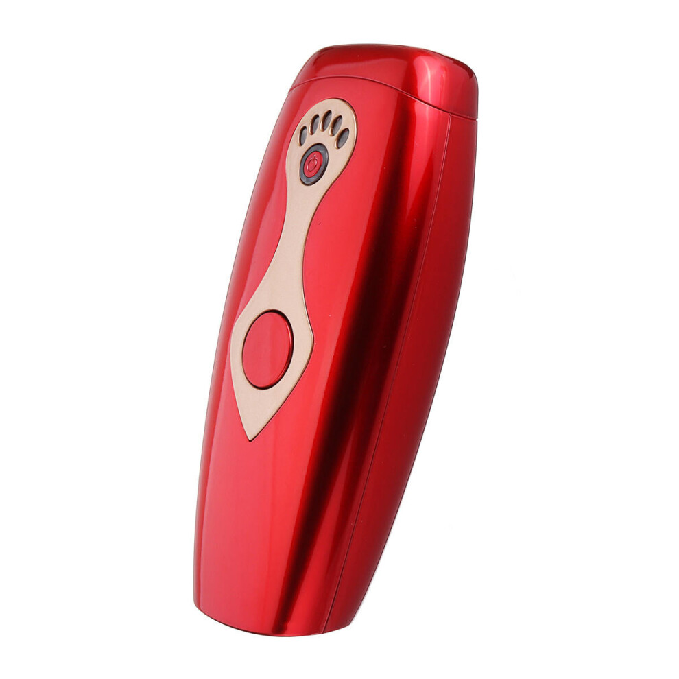 Greenzech (Red, Eu Plug) 100-240V Ipl Laser Depilator 600,000 Flashes Mini Hair Removal Epilator Salon Machine For Face & Body Care Skin
