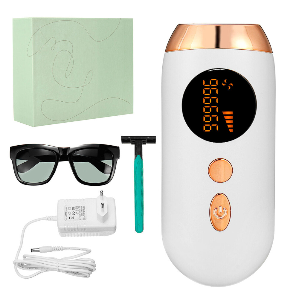 Photos - Hair Removal GreenZech  999,999 Flashes IPL  Machine Laser Painless Whole Body Leg Face Epilator For Women Men (White, US Plug)