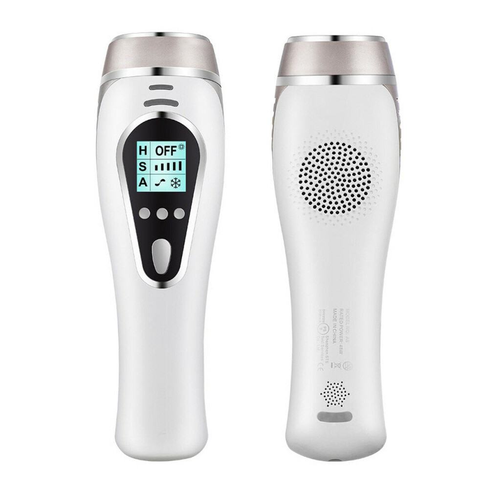 Greenzech 500,000 Flashes 5 Gear Lcd Permanent Ipl Epilator 4.3Cm Multi-Used Laser Painless Hair Removal System For Women & Men