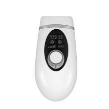 (Grey) 990000 Flash IPL Laser Epilator LCD Display Permanent Painless Electric Hair Removal Device