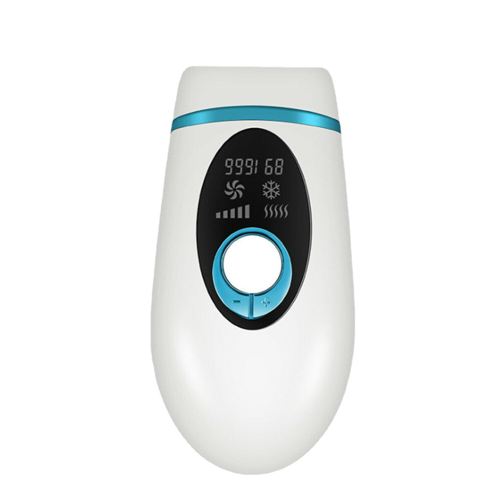 Greenzech Blue (Blue) 990000 Flash Ipl Laser Epilator Lcd Display Permanent Painless Electric Hair Removal Device