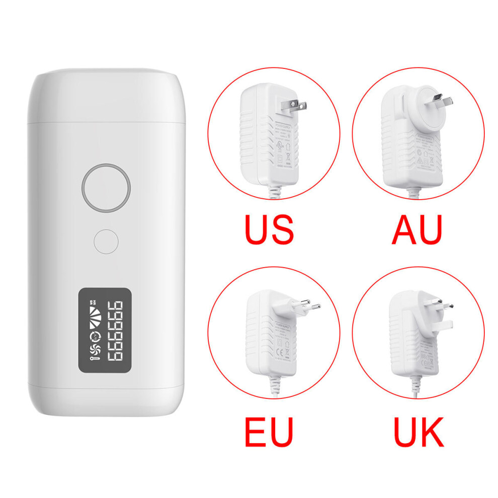 Greenzech (Au Plug) 999,999 Flashes Ipl Laser Hair Removal Unisex Permanent Electric Painless Epilator Device