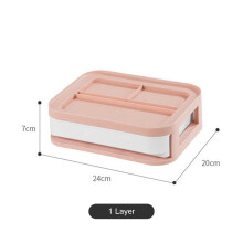 (1 Layer) 1/2/3 /4/5 Layer Cosmetic Makeup Organiser Holder Tidy Storage Jewelry Card Box Shelf Cabinet Drawer