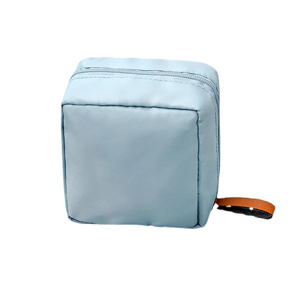 (Blue) Simple Cosmetic Storage Bag Cute Wash Bag Travel Bag