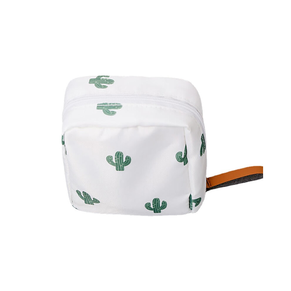 (White) Simple Cosmetic Storage Bag Cute Wash Bag Travel Bag-image-OPC-PGKF7VJ-NEW