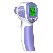 2 In 1 Non-contact LCD Display Digital Body Surface Thermometer With Fever Alarm