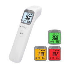 Touchless Forehead Thermometer With Digital LCD Display Fever Alarm And Instant