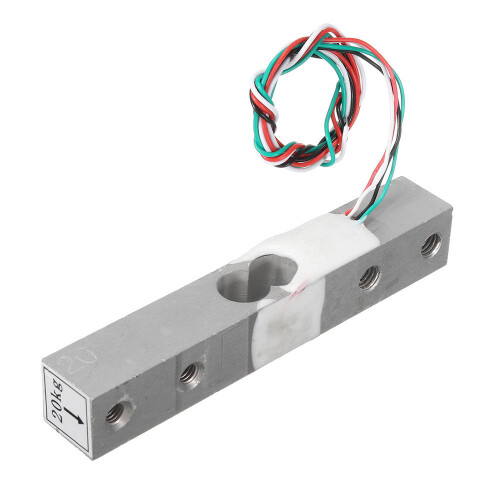 3pcs HX711 Module + 20kg Aluminum Alloy Scale Weighing Sensor Load Cell Kit 2