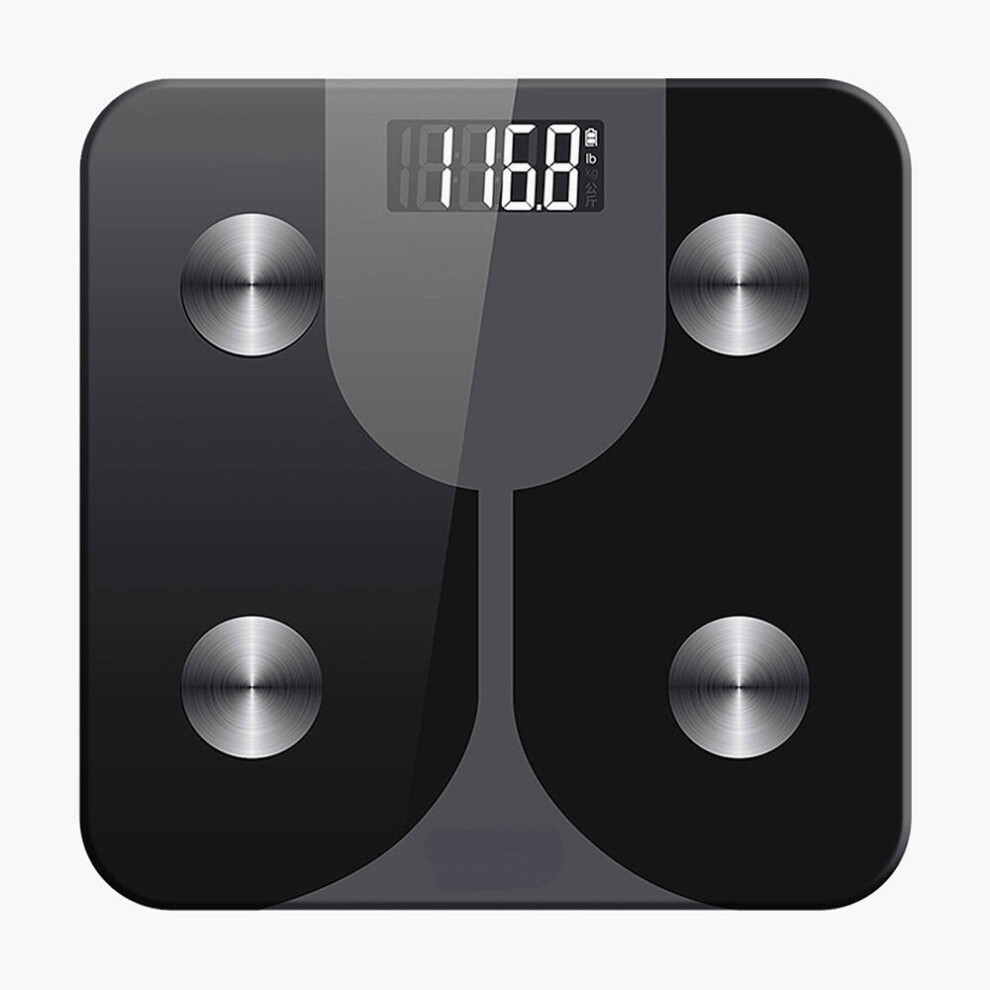 Greenzech Black (Black) Bakeey Bluetooth Smart Body Fat Scale Household Electronic Body Weight Scale