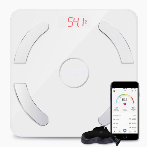 WiFi Bluetooth Smart Body Fat Scale LED Digital Weight Scale 1
