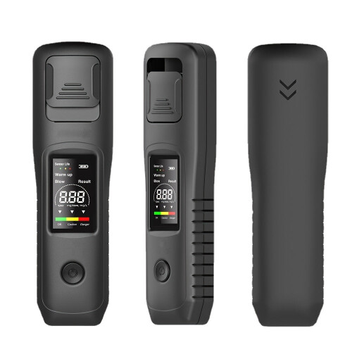 Digital Breathalyzer Professional Alcohol Detector with LCD Backlight Light 1