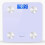 bluetooth Receiver 4.0 LCD Smart App Body Fat Scales Weight Data Analysis 2